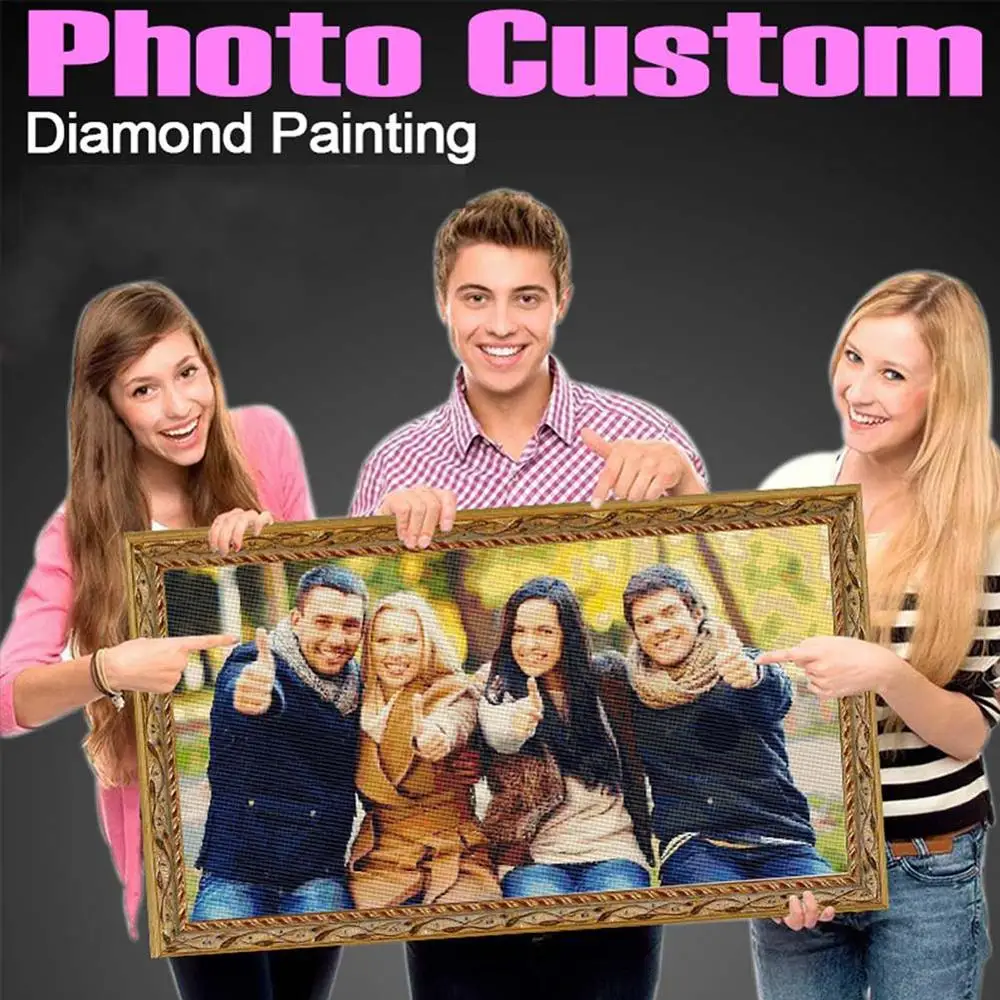 

Meijuner DIY Diamond Painting Customized Style Full Round Rhinestone Mosaic Painting Accessories Beadwork Tool Wall Decoration