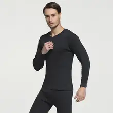 Комплекты термобелья для мужчин, зимнее термобелье, кальсоны, зимняя одежда для мужчин, плотная термобелье, одноцветная одежда