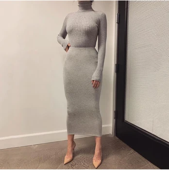 

Office Lady Midi Pencil Skirt Women Sexy High Wasit Stretch Bodycon Ladies OL Skirt Evening Party Club Skirt