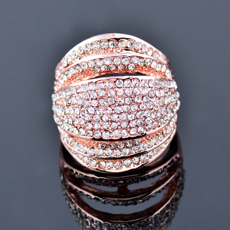 SINLEERY Luxury Big Multi Paved Cubic Zirconia Female Rings Silver Color Party Wedding Jewelry Aneis Feminino JZ178 SSB - Image 4