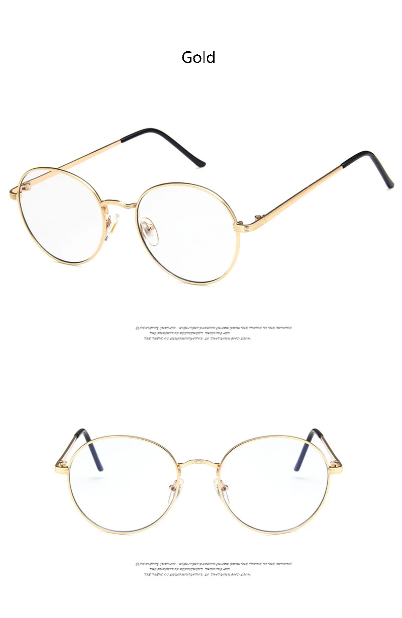 Zilead анти-голубые легкие очки оправа металлические круглые оптические сеточки для мужчин и женщин простые очки унисекс