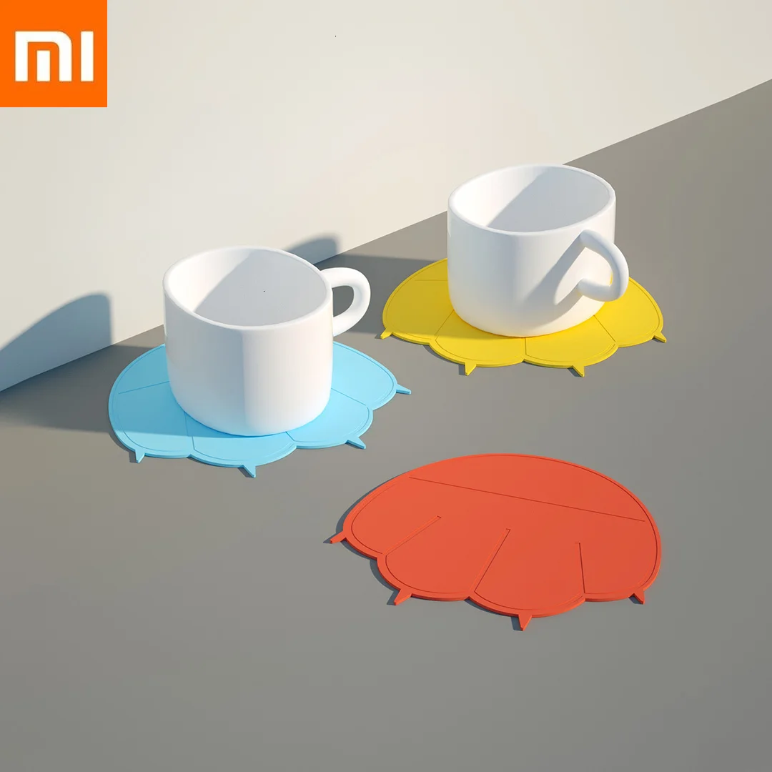 Оригинальный Xiaomi Mijia Cuppad кошка лапа коготь подставка Нескользящая изоляция милый