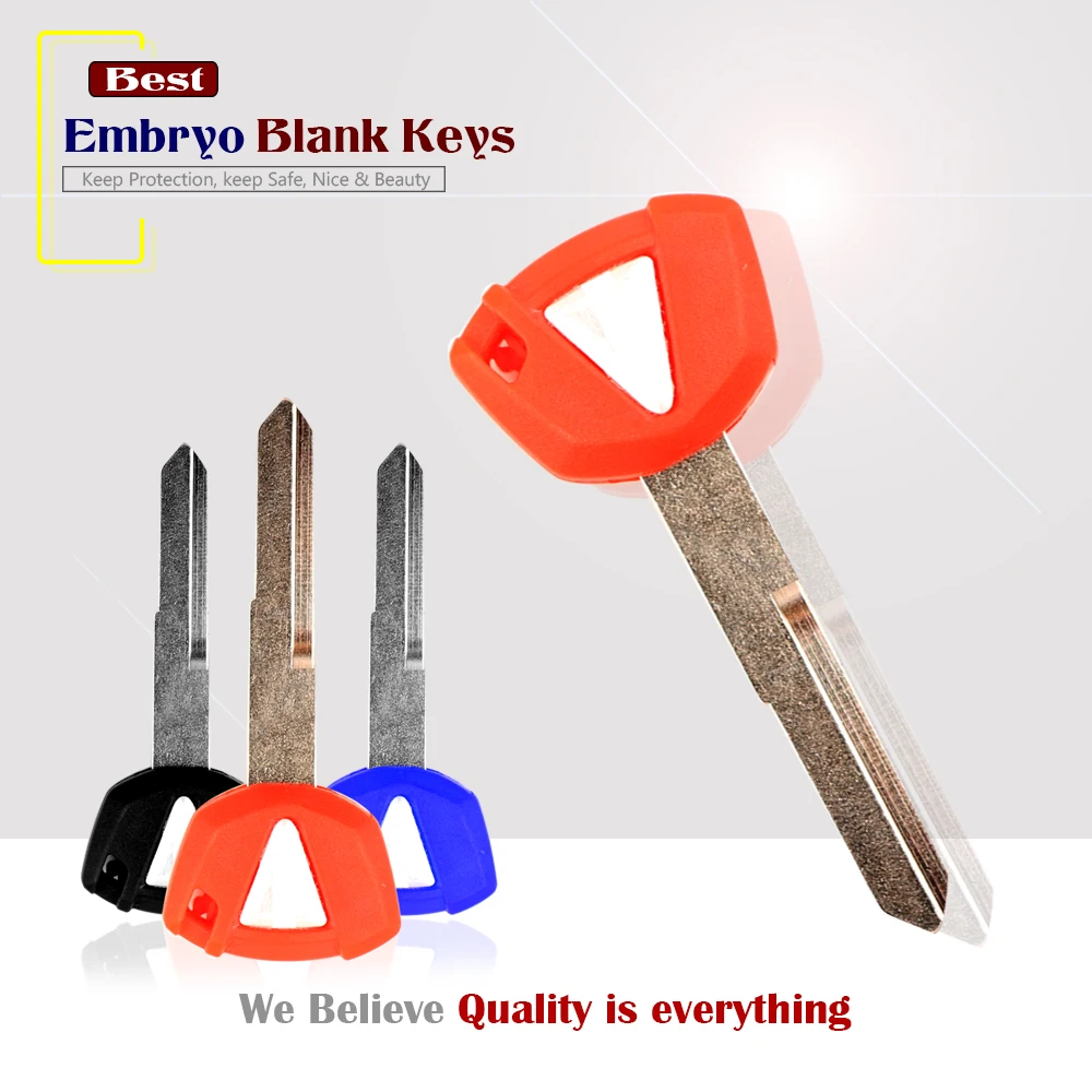 For Kawasaki ZX6R ZX-6R ZX9R ZX-9R ZX10R ZX-10R ZXR250 ZXR400 ZZR400 ZZR600 Motorcycle Blank Key Uncut Blade