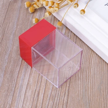

1Pc Magnetic Clip Dispenser Paper Holder Square Box Case Random Color