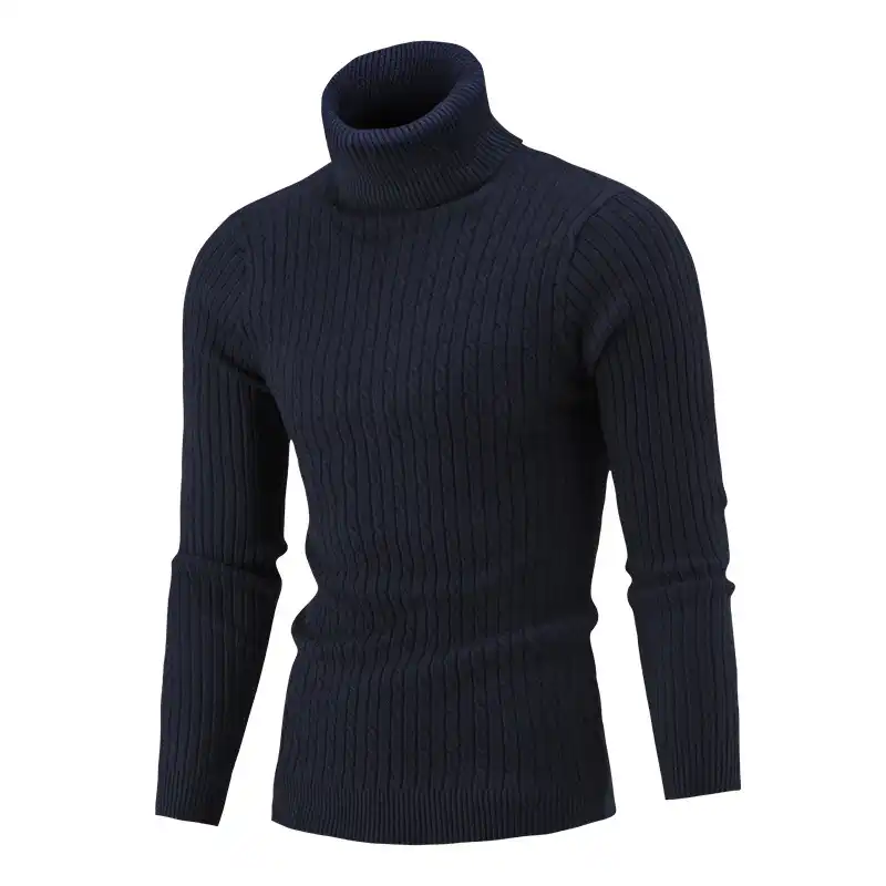 sueter gola alta masculina