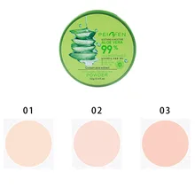 Новинка 99%, увлажняющий Гладкий тональный крем с алоэ вера, пудра, макияж, консилер, покрытие пор, отбеливание ярче, пудра для лица