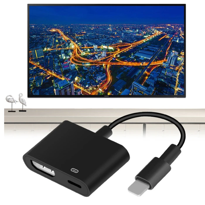 Совместимый с Apple HDMI адаптер металлический корпус 1080P цифровой av-конвертер FKU66