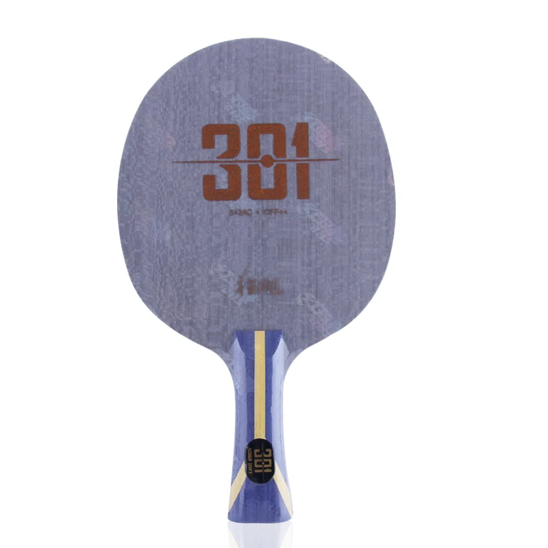 DHS 301 301X table tennis racket for 40+ ball 5 ply wood + 2 ply arylate carbon fiber off+ ping pong blade paddle fast attack