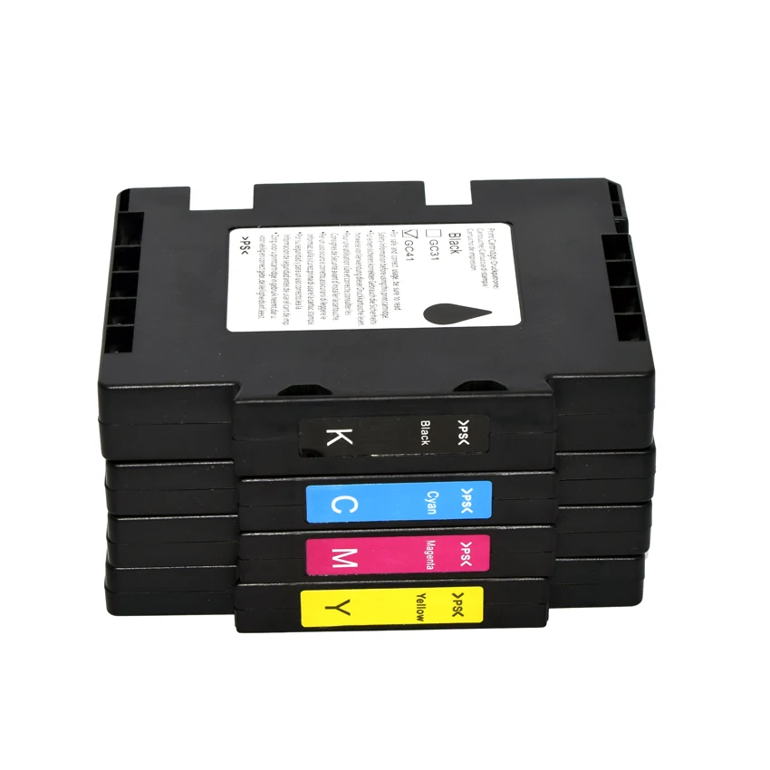 Пустой совместимый чернильный картридж GC41 с чипом для принтера Ricoh SG3110 SG 3110DN SG2100