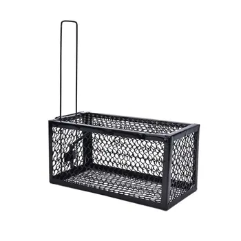 

Double Spring Practical Automatic Lock Mouse Cage Various Sizes Convenient Foldable Metal Mouse Trap