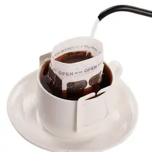 Чайные пакетики, 50 шт./партия, Простой Настенный фильтр для кофе, пакетик для чая, фильтр, кофейные пакетики, инструменты