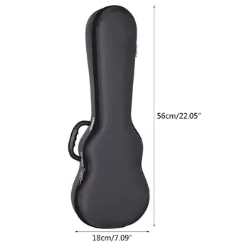 

Ukulele Carry Case Storage Dual Shoulder Bag Hard Box Holder for 21Inch Ukelele 425E