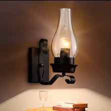 E27 винтажный светодиодный настенный светильник современный коридор винтажный Ретро промышленный бра Лофт американская кантри настенный светильник светодиодный металлический Арт# tx45