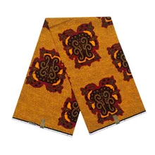 Последняя дизайнерская парафинированная ткань с кружевом Анкара Пейдж голландский блок принтов в ткани хлопок 6 ярдов/шт женское платье ткань V-L 754