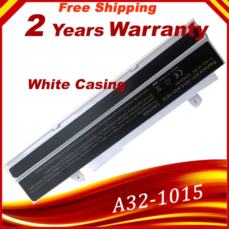 Белый аккумулятор для Asus Eee PC EPC 1215PC 1215B 1215N 1015b 1015 1015bx 1015p x с функцией быстрой