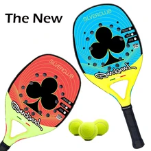 2021 Nova Raquete De Tênis De Praia Profissional, Raquete De Tênis De Praia Adulta Com Raquete De Eva Macia