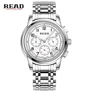 

Japan Movement Stainless steel case&strap Wear-proof&scratch-proof sapphire glass Precision chronometer 30 meters waterproof
