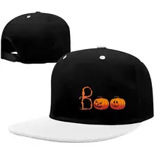 Счастливый Хэллоуин бейсбольная кепка Классическая мода контраст хип-хоп бейсбольные шапки для мужчин и женщин белый