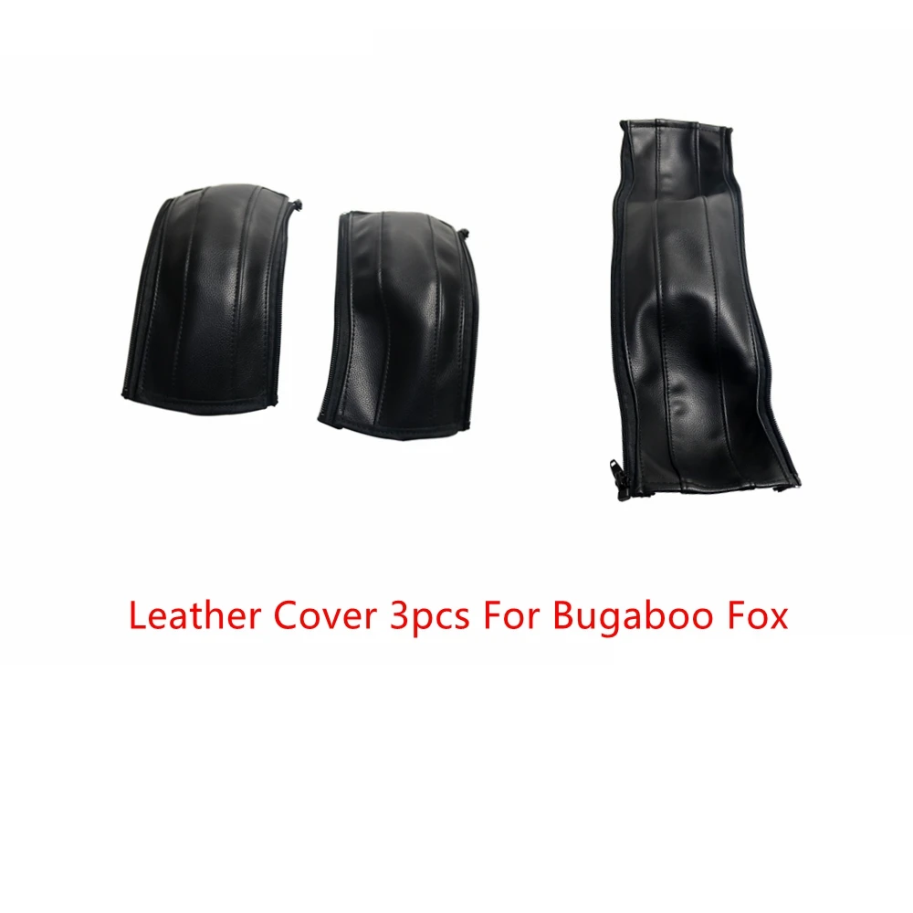 Baby Strollers comfotable 3Pcs/Sets Pu Leather Covers For Bugaboo Fox 1/2 Handle Wheelchairs Baby Stroller Armrest Protective Case Pram bumper Accessories baby stroller accessories diy	 Baby Strollers