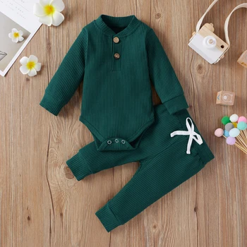 Baby Knit Romper Set 1