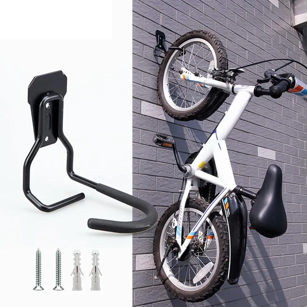 Bicycle Wall Mount Hook Road Bike Parking Buckle Portable Wall Rack
