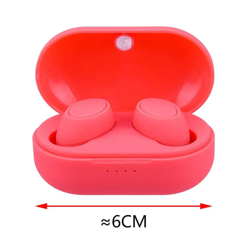 T8 TWS беспроводные Bluetooth наушники, Мини Bluetooth наушники, спортивные наушники с портативной зарядной коробкой, цветная Bluetooth 5,0