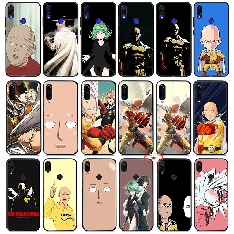 one punch man Soft Silicone Case for Xiaomi Redmi Note 8 7 6 5 Pro 4X 5A Cover |