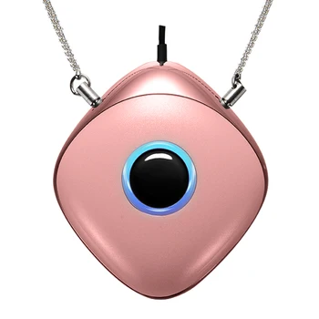

Personal Mini Portable Air Purifier Necklace Wearable USB Charging Air Freshener Ionizer Travel Solid Air Fresheners TB