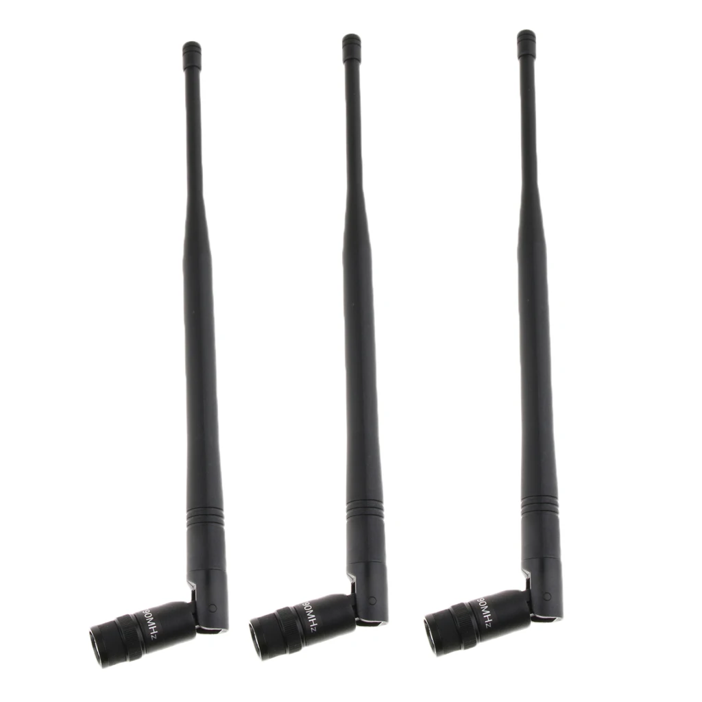 UHF Wireless Microphone Antenna DIY Mic Accessories BNC 3pcs