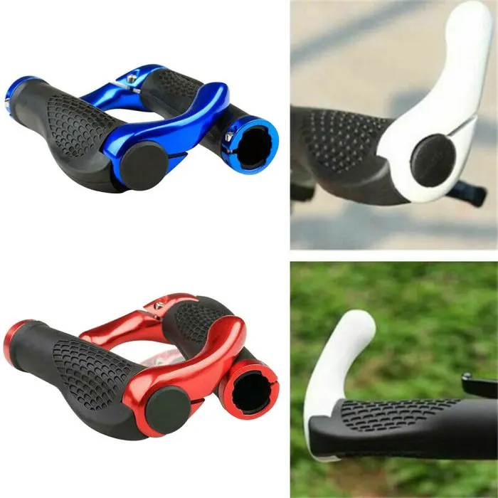 Mountain Bike Bicycle Handlebars Engineering Riding Accessories Parts Cycling Horn Auxiliary Handlebars Bar Ends For 2.2cm Tube