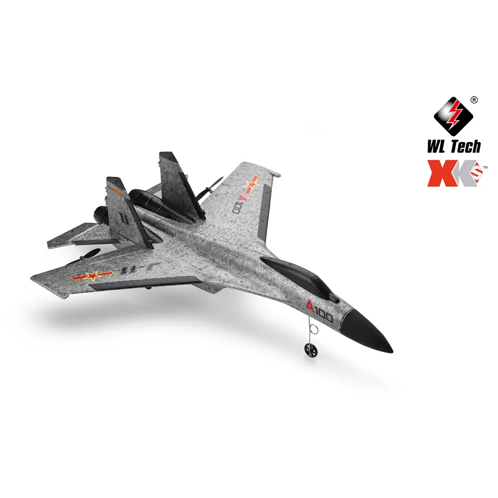 Weili завод A100 Su27 планер стандартной конфигурации трехканальный xiang zhen ji модель дистанционного управления игрушка