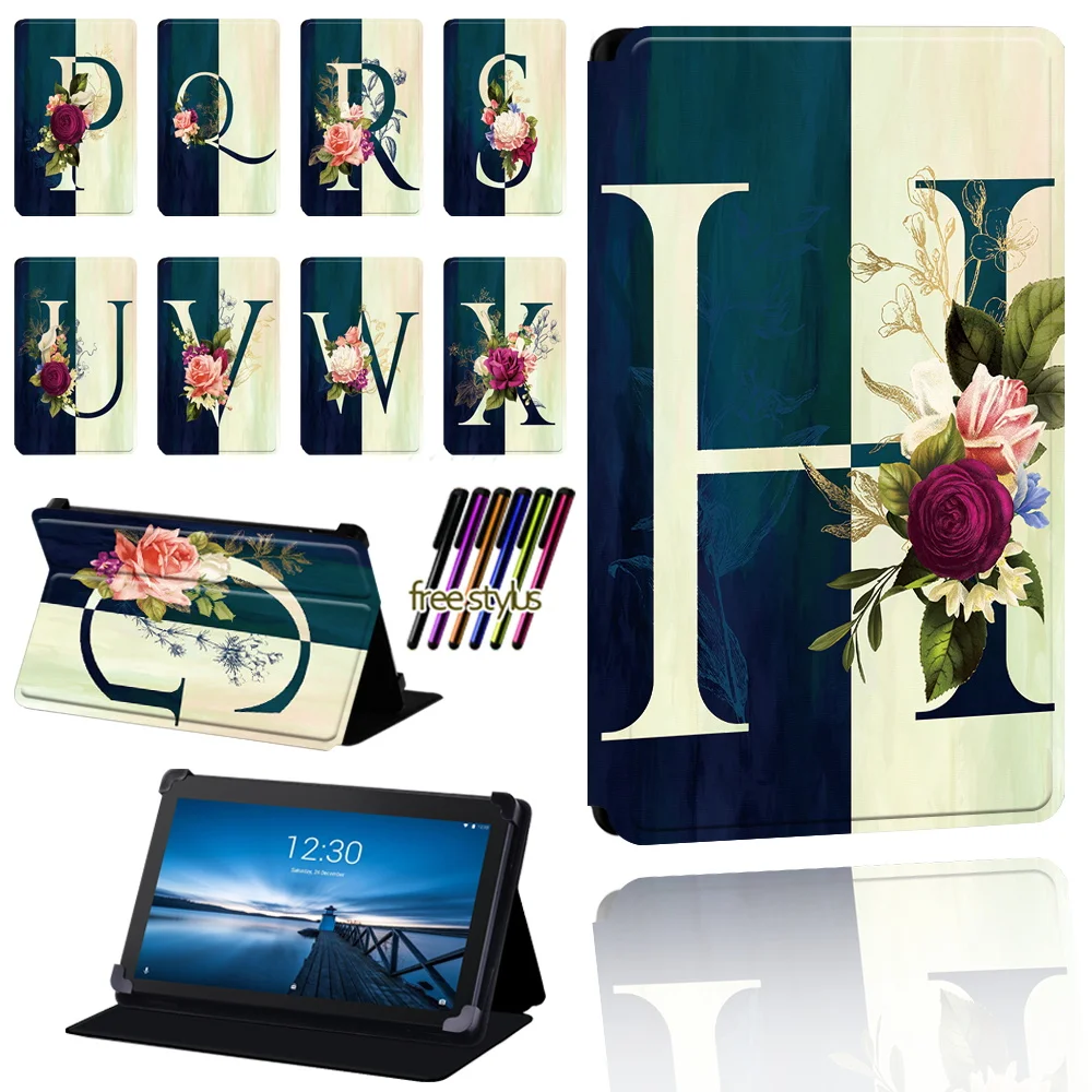 

Half Pattern Tablet Case for Lenovo Tab E7 / E8 / E10 Tablet Anti-fall Folio Lightweight Protective Case Cover