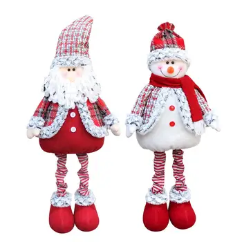 

Christmas Doll Santa Claus Ornament for Christmas Home Window Decoration