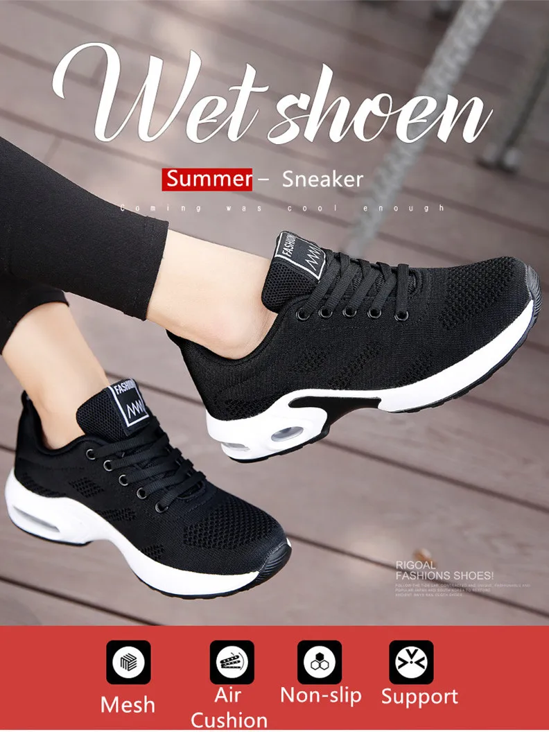 Summer Women Lightweight Sneakers Running Shoes Sports Shoes Breathable Running Gym Shoes Air Cushion Jogging Sneaker (4)