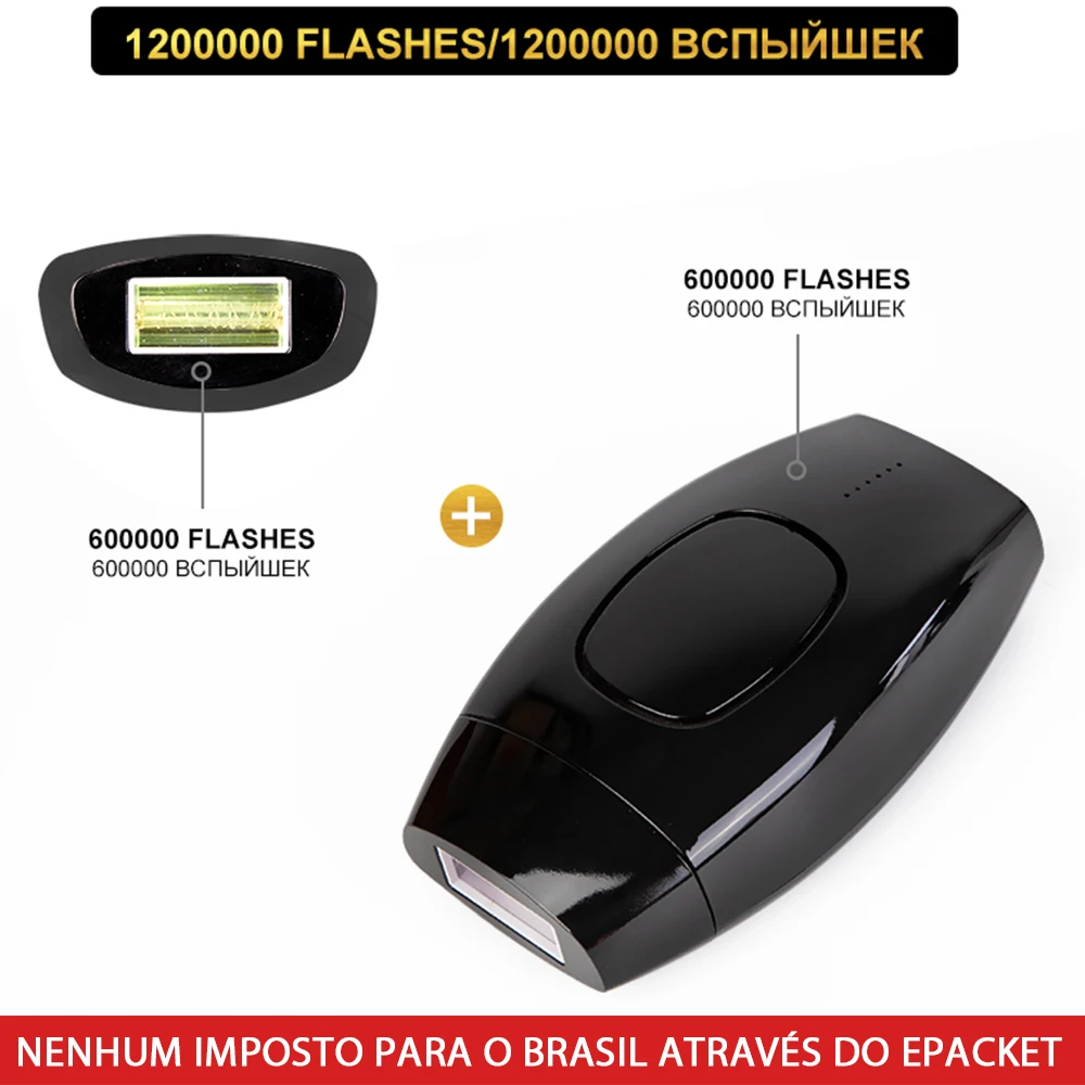 Фотоэпилятор для удаления волос на лице 1200000 вспышек|Эпиляторы| |