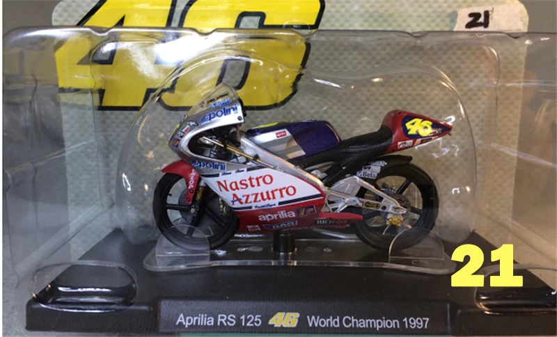 1:18 Apulia Yamaha Honda 11 см литье под давлением сплав мотоцикла статический дисплей модели автомобилей вентиляторы Favorit коллекция детей Рождественский подарок