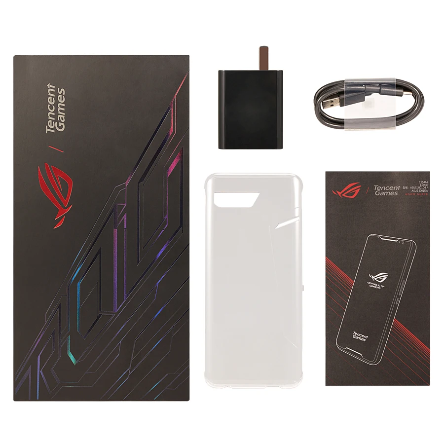 Asus ROG Phone II ZS660KL мобильный телефон с двумя sim-картами 8GB 128GB Snapdragon855+ 6,5" 1080x2340 6000mAh 48MP NFC Android 9,0 ROG Phone 2