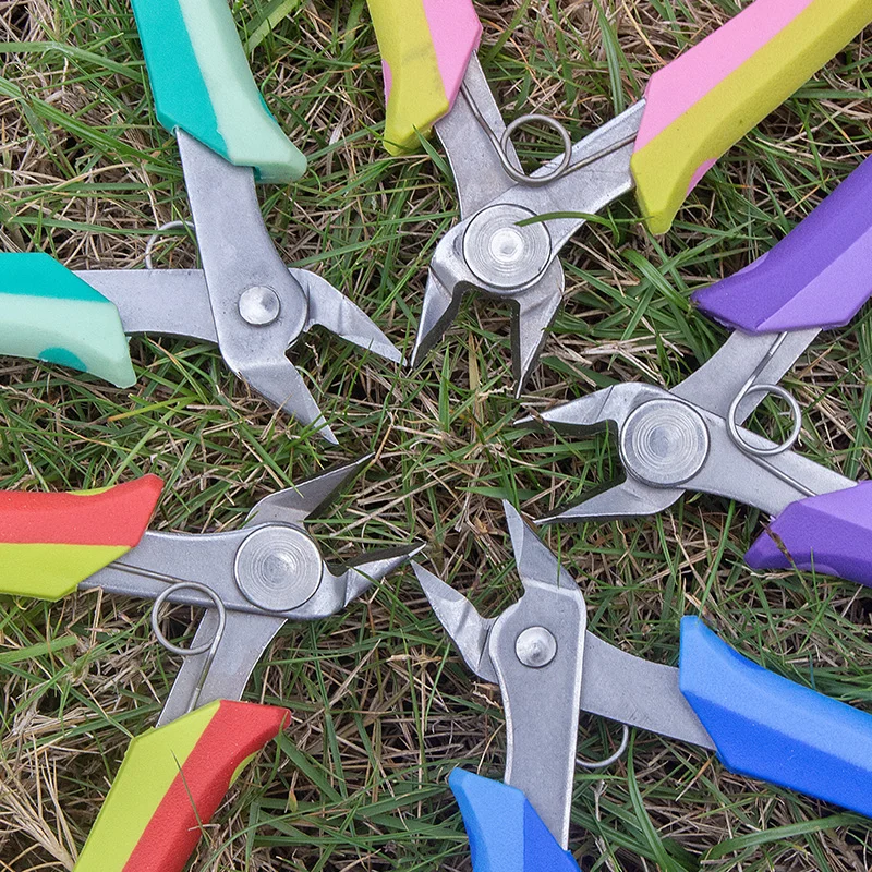 

1Pc Diagonal Pliers Stainless steel wire stripper Electrical Wire Cable Cutters Cutting Side Snips Flush Pliers Nipper ganzo