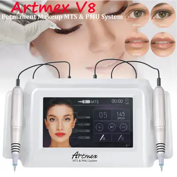 

Artmex V8 Professional Digital permanent makeup semi microblading machine tattoo eyebrow lip gun