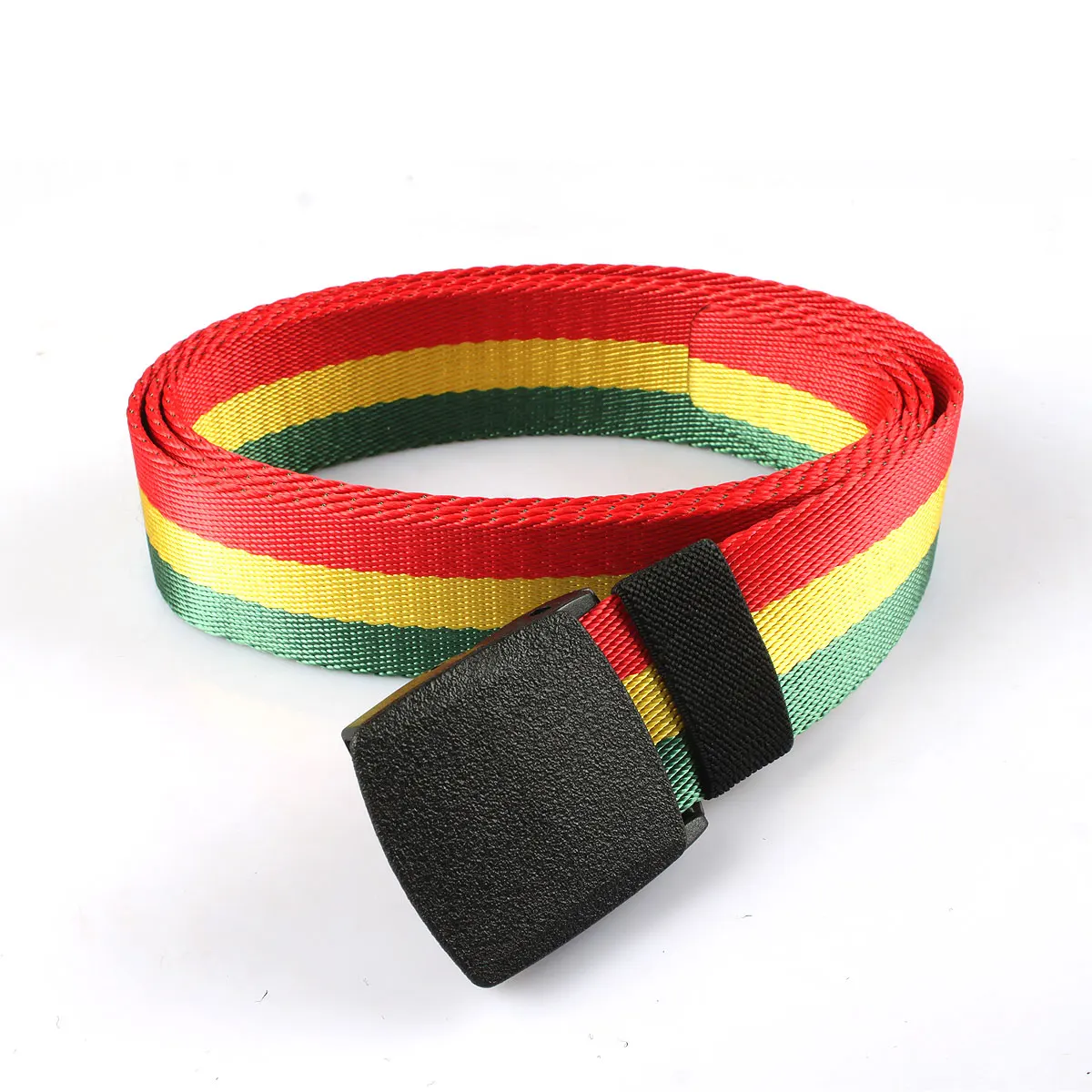 Rasta Jamaican RGY Canvas Belt with Styilish Buckle bulliant belt