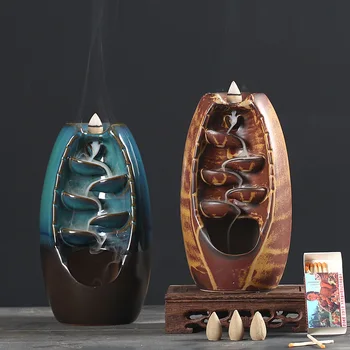 

Back To The Source Incense Burner Ceramic Aroma Diffuser Incense Burner Incense Sandalwood Supplies Furnace Home Decoration