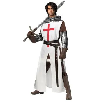 

Knight Crusaders Medieval Warrior Halloween Costume European Cosplay Adult For Men Material Item Type Source Characters Brand
