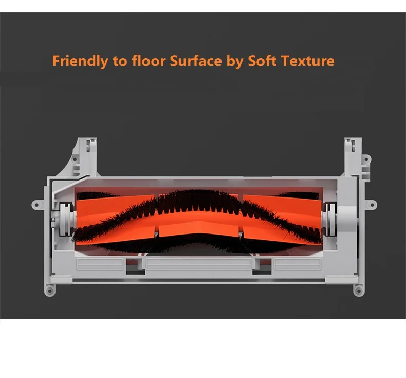 Filtro, Escova Lateral para Xiaomi Mijia 1, 1S, Roborock, S50, Parte S5