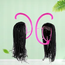 5 шт. складной пластиковый стабильный регулируемый кронштейн для парика, держатель для парика, кронштейн для сушки парика, инструмент для демонстрации парика G1227