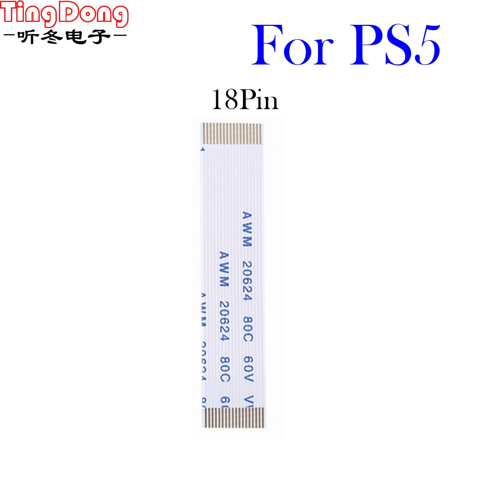 1 Pz Per Controller Ps5 Touch Pad Cable18Pin Flex Ribbon Cable Per Ps5 Touchpad Connect Cable Cavo A 18 Pin