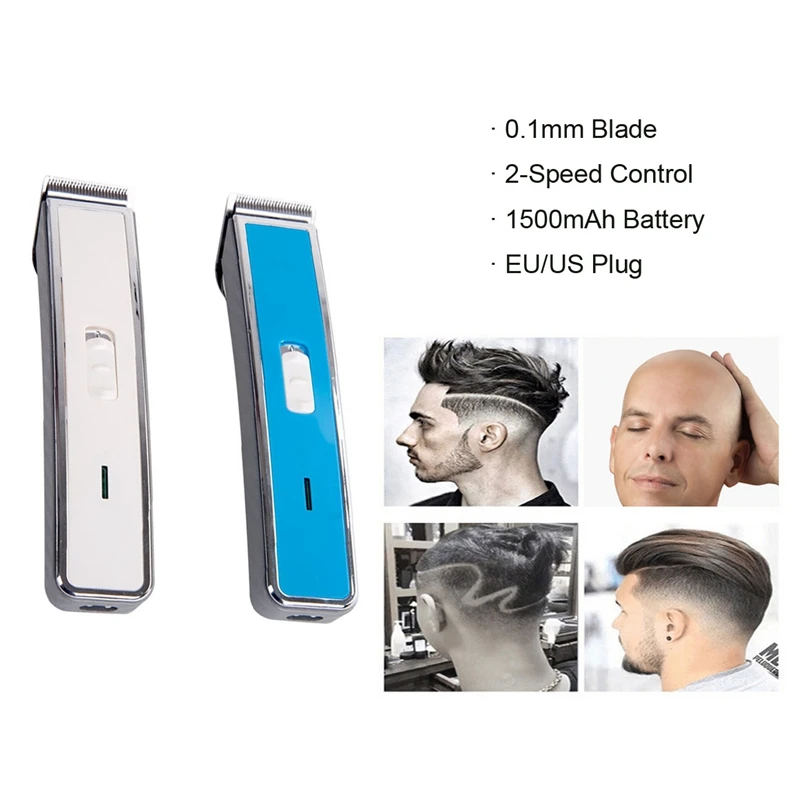 Hair Clipper Charged Electric Push-Clipper Hairdresser Household Mini Hairdresser Shaver Beard Cutting Machine EU Plug