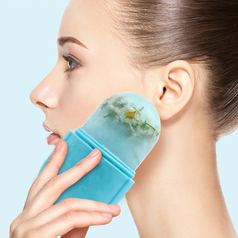 1pc Face Ice Compress Body Facial Care Women Roller Massaging Massage Tool | Красота и здоровье