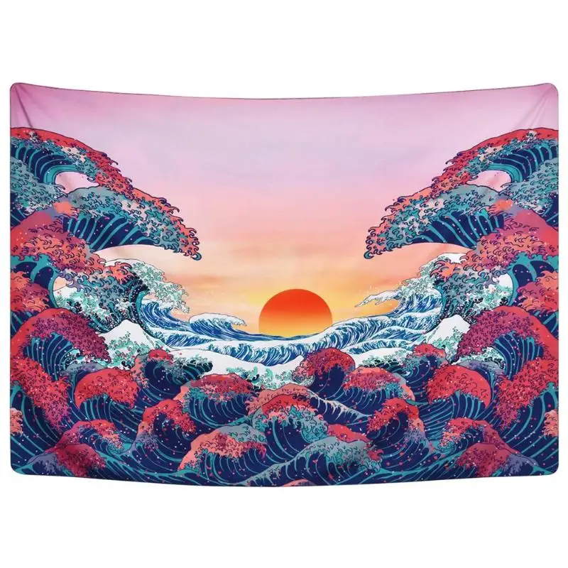 Mandala Tapestry Polyester Wall Hanging Carpet Blanket Yoga Mat Home Decor Traveling Traveling Camping sunrise Sleeping Tapestry - Цвет: 06