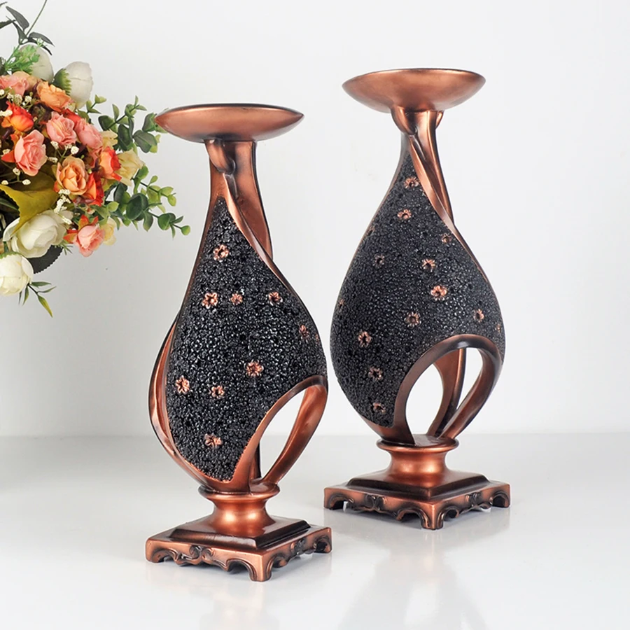 San Valentin Weeding Wedding Decoration Moroccan Decor Arredo Casa Candlesticks Vintage Candle Holders Candelabros CC50ZT