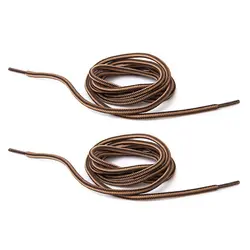 1 пара 150 см прочные высокопрочные шнурки для пеших прогулок-коричневые кофейные полосы